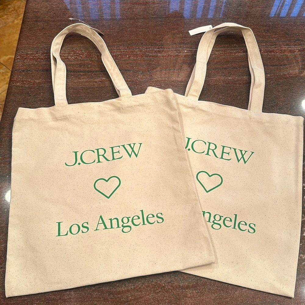 Madewell J. Crew tote bags!
